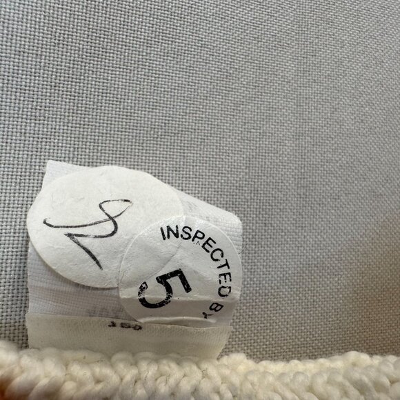 Margaret O"Leary Ivory Cotton Silk Blend Hood Zip Front Cardigan Sweater Size S - Picture 17 of 17